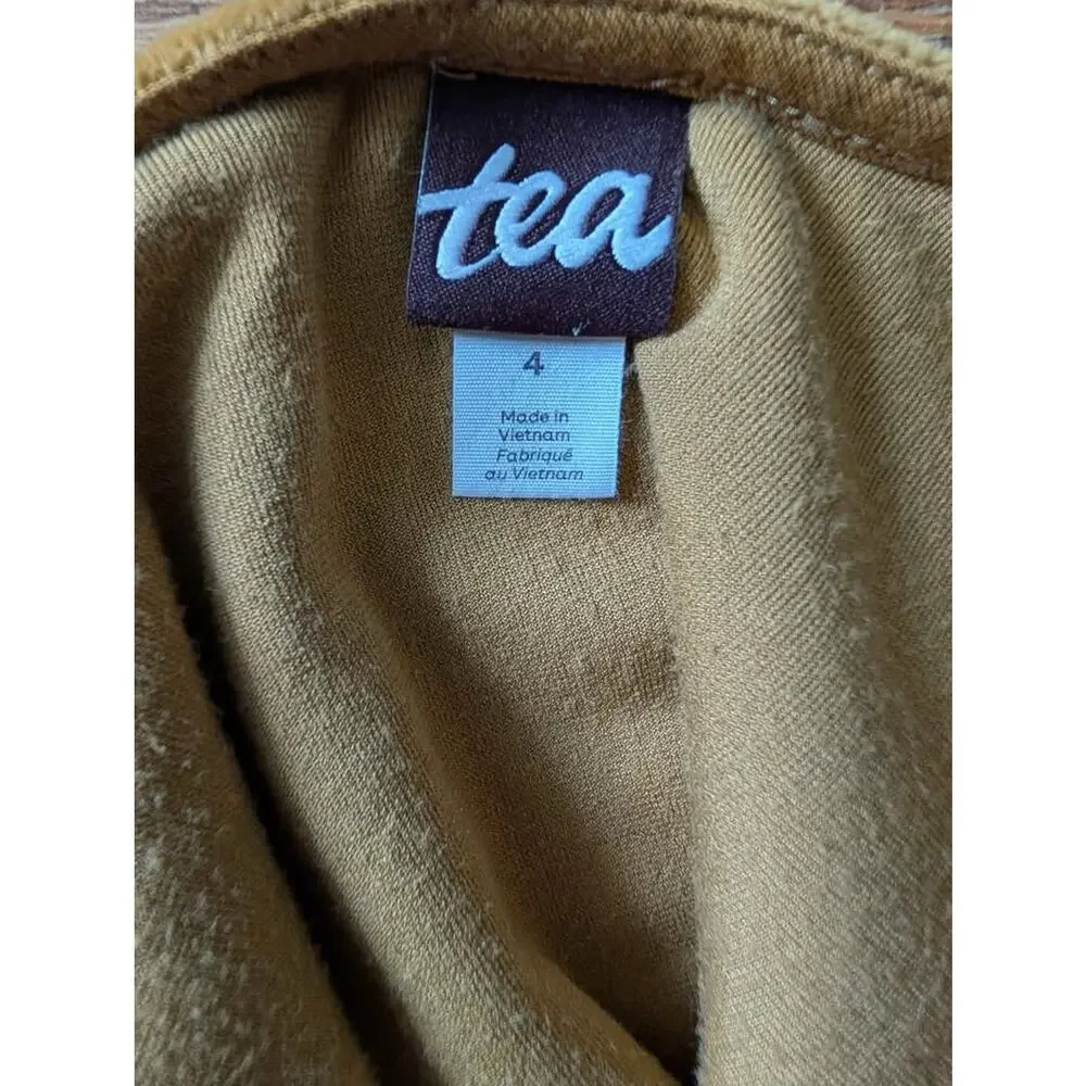 Tea Collection Velour Two-Piece Set Size 4